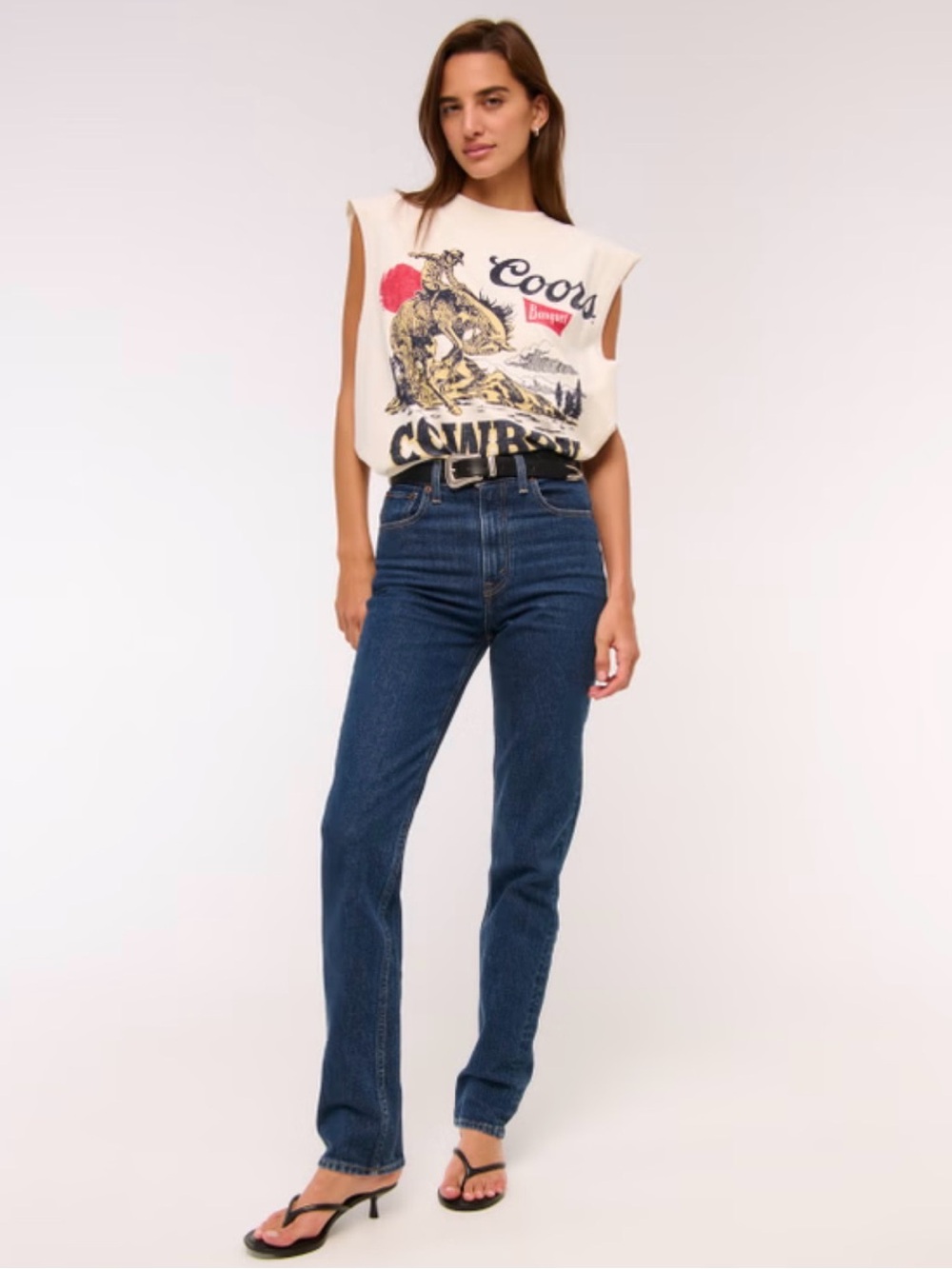 Abercrombie & fitch The ‘90s straight ultra high rise size 27 4xl